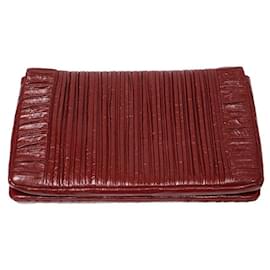 Chanel-Clutch bags-Dark red