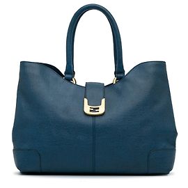 Fendi Sac cabas caméléon bleu Bleu