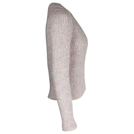 Sandro-Sandro Knit Sweater in Pink Wool-Other