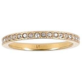 Dior-Dior Band Ring in Gold Metal-White,Cream