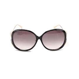 Gucci-Übergroße getönte Sonnenbrille GG 0226-Schwarz