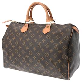 Louis Vuitton-Louis Vuitton Speedy 35-Brown