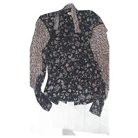 Camicia Isabel Marant Etoile in cotone nero Taglia 34 Nero