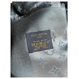 Louis Vuitton-Monogram scarf-Grey