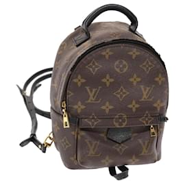 LOUIS VUITTON Monogram By The Pool Tiny Backpack Gris Bloom M45764 LV Auth  39091