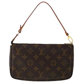 Louis Vuitton-LOUIS VUITTON Monogramm Pochette Accessoires Tasche M.51980 LV Auth yk8111b-Monogramm