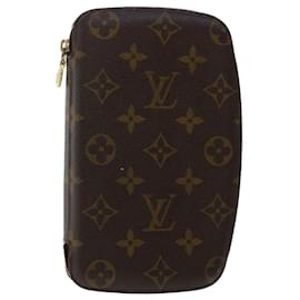 Louis Vuitton-LOUIS VUITTON Monogram Agenda Geode Travel Case Wallet M62950 Auth yk8064-Monogramm