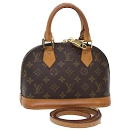 Louis Vuitton-LOUIS VUITTON Monogram Alma BB Hand Bag M53152 LV Auth 50032-Monogram