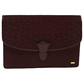 Pochette Toile Triomphe et Agneau Femme, CELINE