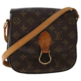 Louis Vuitton-LOUIS VUITTON Monogram Saint Cloud MM Shoulder Bag M51243 LV Auth ki3266-Monogram