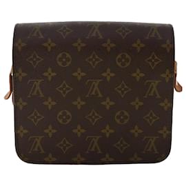 Louis Vuitton-LOUIS VUITTON Monogram Cartouchiere MM Shoulder Bag M51253 LV Auth th3883-Monogram