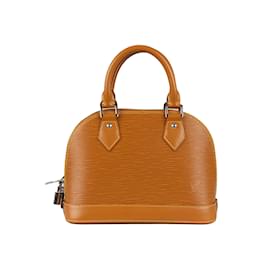 Louis Vuitton-Borsa Louis Vuitton Epi Alma BB-Marrone