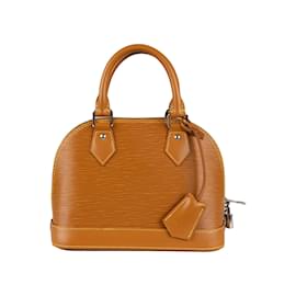 Louis Vuitton-Borsa Louis Vuitton Epi Alma BB-Marrone