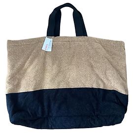 ERES Véronique LEROY Enorme bolsa de praia em esponja nova Multicor