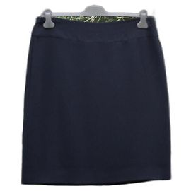 Jupe Burberry noire en polyester Noir