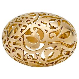 Bague Pomellato, "Arabesque", or rose. Autre
