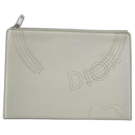 Dior-Pochette Dior pochette neuve unisexe-Blanc cassé