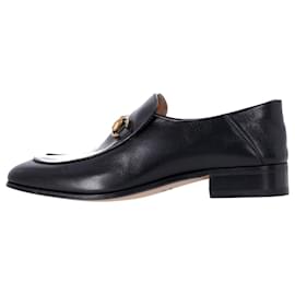 Gucci-Gucci Horsebit Loafers in Black Leather-Black