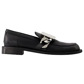 JW Anderson-Gourmet Loafers - J.W. Anderson - Black - Leather-Black