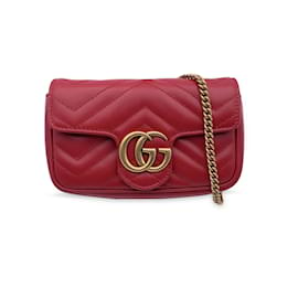 Sac bandoulière Gucci GG Marmont 384595 d'occasion