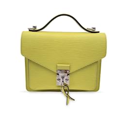 Louis Vuitton-Pistache Epi Leather Monceau BB Bag M40978-Green