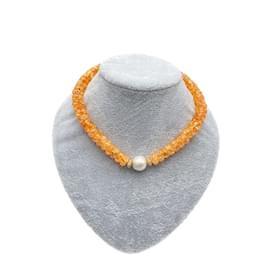 Autre Marque-NON SIGNE / UNSIGNED  Necklaces T.  Other-Orange