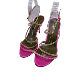 Autre Marque-MARIA LUCA  Sandals T.eu 40 glitter-Pink