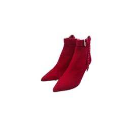 Iro-IRO  Ankle boots T.eu 38 Suede-Red