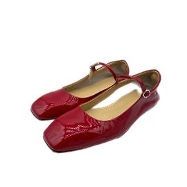 AEYDE Bailarinas T.UE 39 Charol Roja