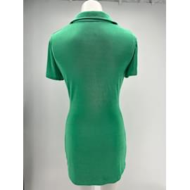 Autre Marque-MIT JEAN Kleider T.Internationale S-Viskose-Grün