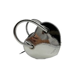 THE KOOPLES Bolsas T.  Couro Prata