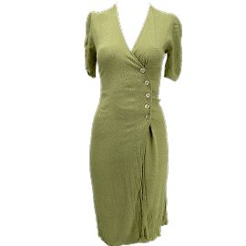Vestidos ROUJE T.fr 36 Viscose Verde