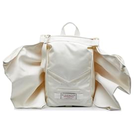 Givenchy White Downtown Bow Backpack White