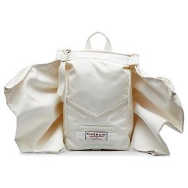 Weißer Downtown Bow Rucksack von Givenchy Weiß
