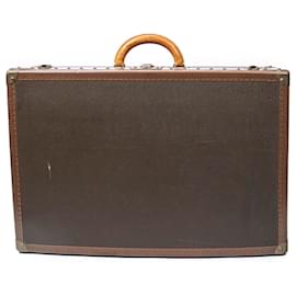 Louis Vuitton-Louis Vuitton Brown Canvas Bisten 50-Brown,Dark brown