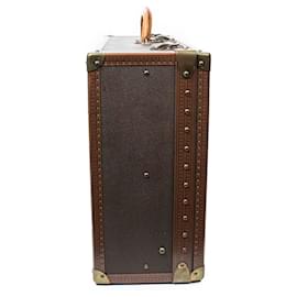 Louis Vuitton-Louis Vuitton Brown Canvas Bisten 50-Brown,Dark brown