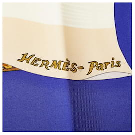 Hermès-Hermes Red Souvenirs de Paris Silk Scarf-Red,Other