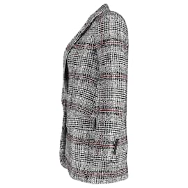 Isabel Marant-Isabel Marant Etoile Ice Checked Single-Breasted Blazer in Multicolor Acrylic and Virgin Wool-Multiple colors