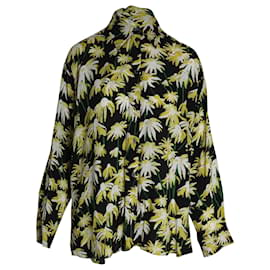 Loewe-Loewe Daisy-Print Shirt in Floral Print Viscose-Other