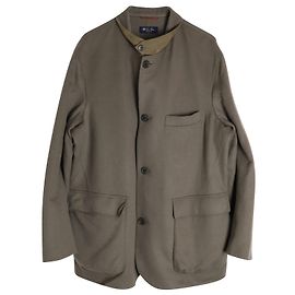 Loro Piana Roadster Jacke aus grauem Kaschmir Grau