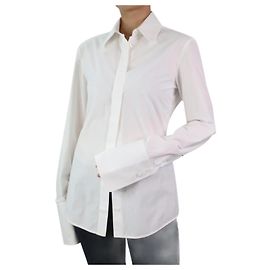 Sportmax Camicia bianca a maniche lunghe - taglia UK 8 Bianco