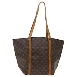Louis Vuitton-LOUIS VUITTON Monogram Sac Shopping Tote Bag M51108 LV Auth th3871-Monogram