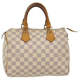 Louis Vuitton-Louis Vuitton Damier Azur Speedy 25 Hand Bag N41534 LV Auth 50040-Other