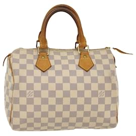 Louis Vuitton-Louis Vuitton Damier Azur Speedy 25 Bolso de mano N41534 LV Auth 50040-Otro