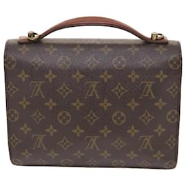 Louis Vuitton-Louis Vuitton Monogram Monceau 25 Hand Bag M51185 LV Auth 50120-Monogram