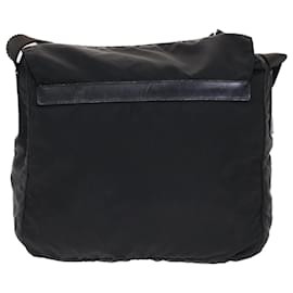 Prada-PRADA Shoulder Bag Nylon Black Auth ep1266-Black