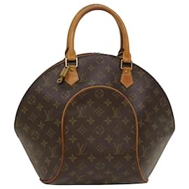 Louis Vuitton-LOUIS VUITTON Monogram Ellipse MM Hand Bag M51126 LV Auth 49492-Monogram