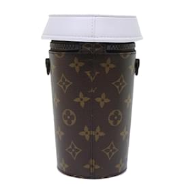 Louis Vuitton-LOUIS VUITTON Monogram Coffee Cup Everyday LV Shoulder Bag M80812 LV Auth 49474a-Monogram