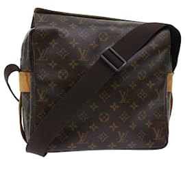 Louis Vuitton-LOUIS VUITTON Monogram Naviglio Shoulder Bag M50205 LV Auth 49720-Monogram