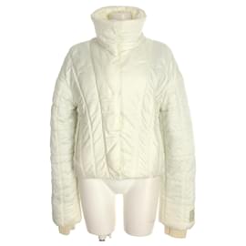 Chanel-Chanel Quilted Jacket Coat-White